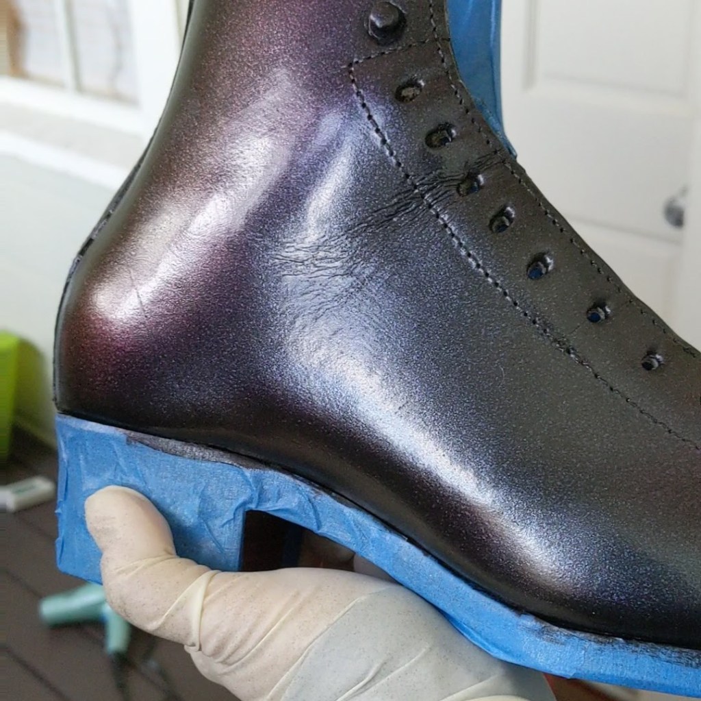 After 2 layers of spray